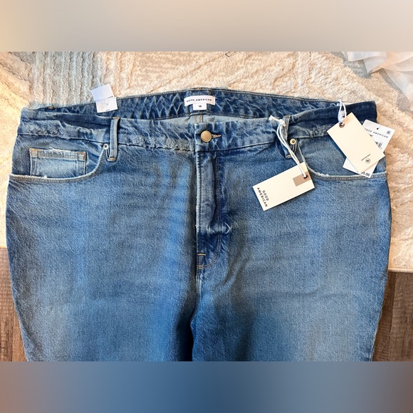 🪽SOLD🪽NWT Good American ‘Good Boy’ Jeans👖 - Picture 7 of 10